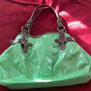 Green Tano brand handbag